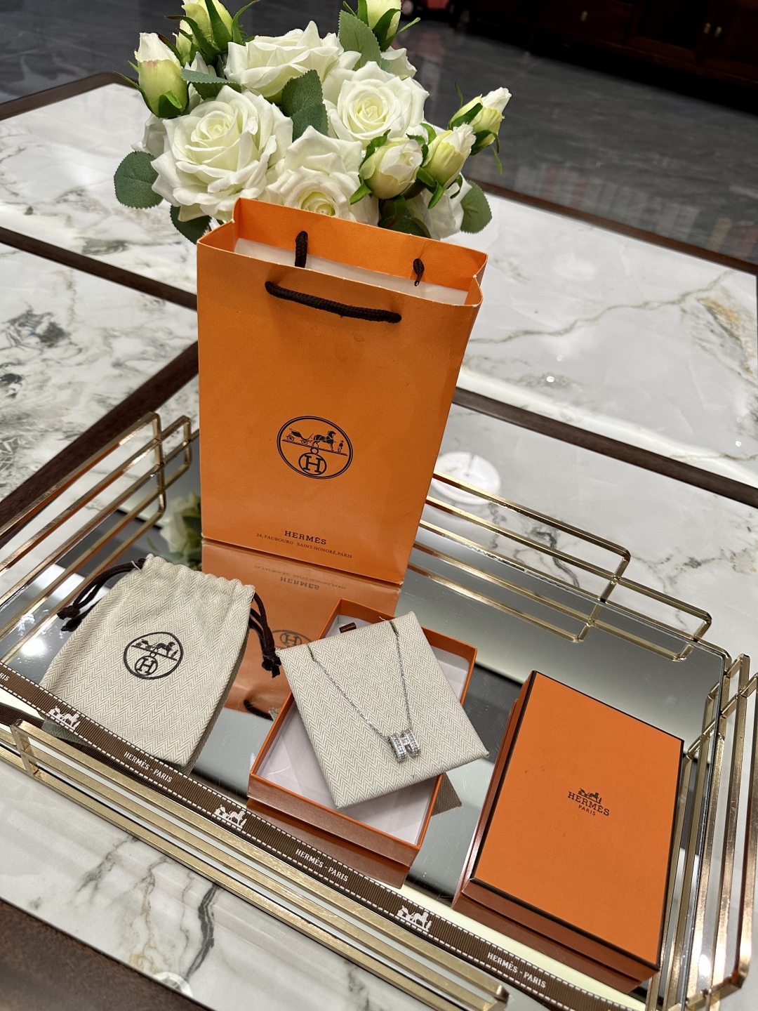 HERMES jewelry model 01